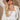 Melina Beige Scarf & Shell Necklace - front view on model