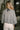 Stella Grey Short Sleeve Knit Sweater- back view