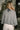 Stella Grey Short Sleeve Knit Sweater- close up back view