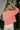 Daniela Coral Cable Knit Sweater- close up back view
