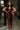 Julia Plum Satin Midi Dress- front full view