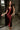 Julia Plum Satin Midi Dress- full body front view