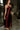 Julia Plum Satin Midi Dress- frontal side view