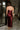 Julia Plum Satin Midi Dress- full back view
