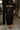 Alora Black Sequin Midi Skirt- top view