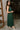 Vera Hunter Green Midi Dress- side view