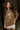 Celina Taupe Martini & Olives Knit Sweater- front top view