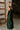 Faith Hunter Green Satin Maxi Dress- side view