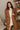 Stella Camel Brown Tie Waist Coat - front view