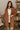 Stella Camel Brown Tie Waist Coat - front top view
