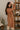 Stella Camel Brown Tie Waist Coat - full side view