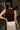 Ayla Dark Brown & Gold Vest- back view