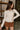 Brynlee Natural Ribbed & Lace Cardigan- frontal side view