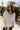 Lina White V-Neckline Sweater - front view