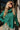 Lindy Green Turtleneck Sweater - close up front