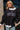 Southern Navy Blue & White Mock Neck Sweatshirt- top view