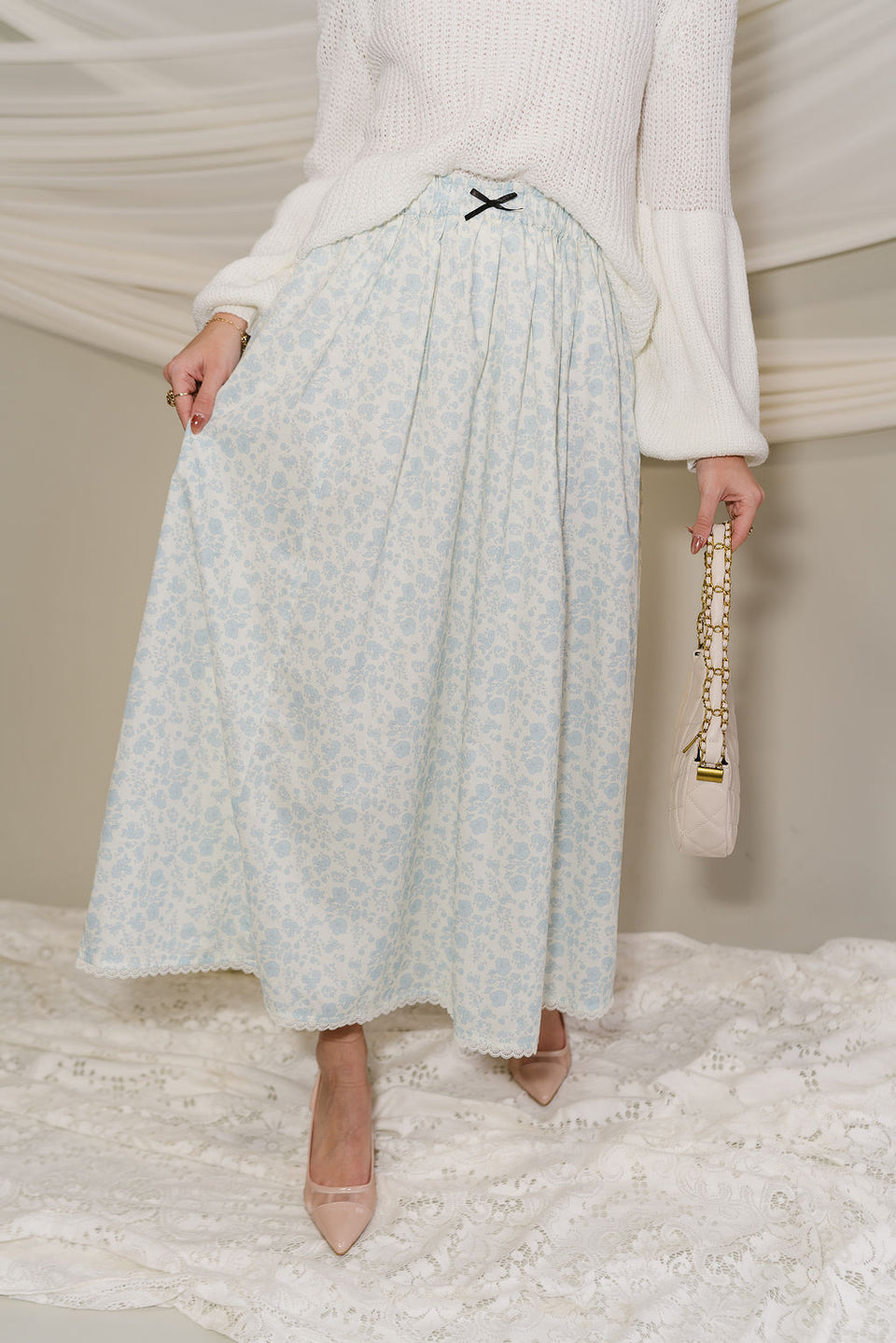 Blue Clams Skirt main image 1
