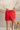 Charlie Red Bow Boxer Shorts- back view