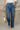 Mica: Mya Medium Wash High Rise Jeans- close up front view