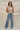 Judy Blue: Ariah Medium Wash Wide Leg Jeans- full body view