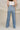 Judy Blue: Ariah Medium Wash Wide Leg Jeans- close up back view