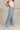 Genevieve Distressed Wide Leg Jeans - lower body side view