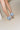 Karmen Blue Bow Pointed Toe Heel- back view on model