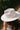 Joanie Beige Brimmed Hat - top view on model