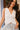 Sienna Cream Cross Over Vest- close up front view
