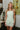 Faye Light Green Lace Buttoned Tank- front top view