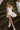 Callista White Halter Neckline Mini Dress- top front view