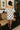 Nia Cream & Black Polka Dot Off-The-Shoulder Dress- full body back view