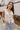 Raelyn White Knit Button-Up Tank- front view