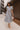 Annamarie Grey & Beige Striped Midi Dress