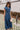 Leah Indigo Denim Wide Leg Jumpsuit- full body side view