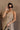 Ashton Taupe Halter Wide Leg Jumpsuit - upper body front view