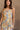 Amira Blue Floral Asymmetric Ruffle Midi Dress -upper body front view