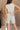 Tara Sage & White Striped Shorts - back view