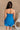 Sutton Blue Eyelet Strapless Romper - back view