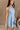 Catherine Light Blue Halter Mini Dress - frontal/side view