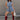 Viola Washed Denim Tie Waist Romper- full body side view