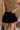 Nadia Black Bubble Mini Skirt- back view