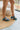Ocean Ave Platform Sandal in Denim - side view
