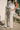 Marley Sage & White Stripe Wide Leg Pants- side view