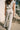 Marley Sage & White Stripe Wide Leg Pants- close up back view