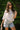 Kelsey White Short Sleeve Tee - front view