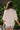 Kelsey White Short Sleeve Tee - back view