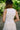 Selah White Ribbed Quarter Button-Up Tank- back view