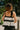 Maia Black & Natural Linen Flare Tank- back view