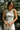 Arden Sage Lace Trim Tank Top- top view